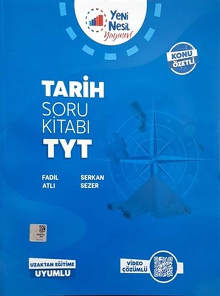 Yeni Nesil 2020 TYT Tarih Soru Kitabı Yeni