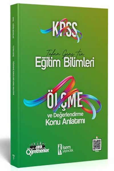 İsem 2021 KPSS Eğitim Bilimleri Ölçme ve Değerlendirme Konu Anlatımı Yeni