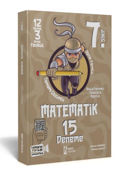 İsem Yayıncılık 2023 7 Sınıf Matematik  15 Deneme