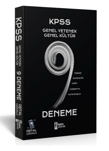 İsem Yayıncılık 2023 Kpss Gygk 9 Deneme