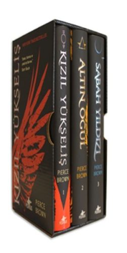 Kızıl İsyan Serisi Özel Kutulu Set 3 Kitap Takım  Ciltli