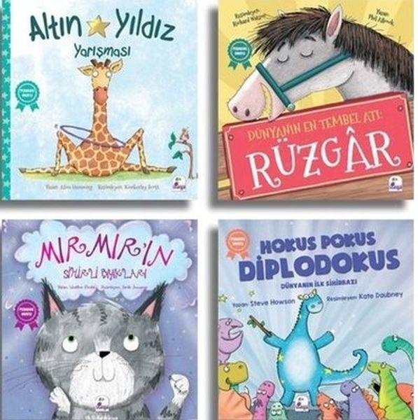 Set 1 Pedagog Onaylı Hikayeler4 Kitap Takım