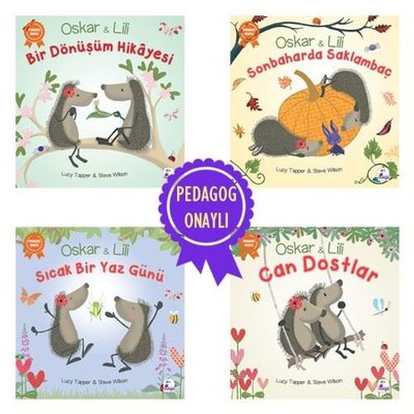 Pedagog Onaylı Hikayeler Set 3  4 Kitap Takım