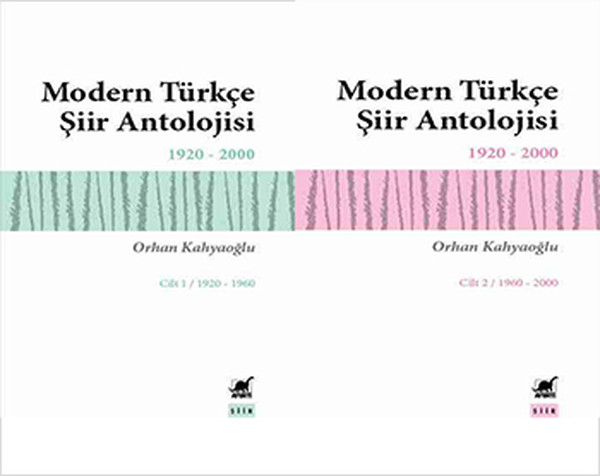 Modern Türkçe Şiir Antolojisi  2 Kitap Takım