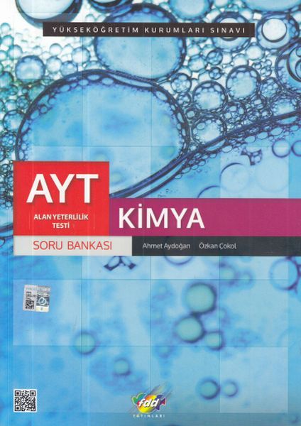 FDD AYT Kimya Soru Bankası Yeni