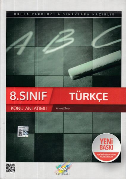 FDD 8 Sınıf Türkçe Konu Anlatımlı Yeni
