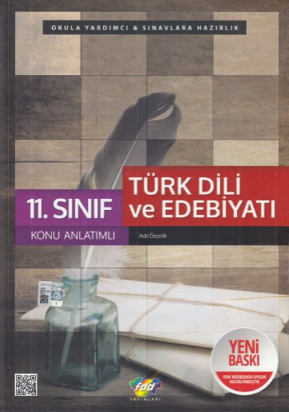 FDD 11 Sınıf Türk Dili ve Edebiyatı Konu Anlatımlı Yeni