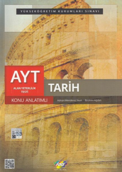 FDD AYT Tarih Konu Anlatımlı Yeni