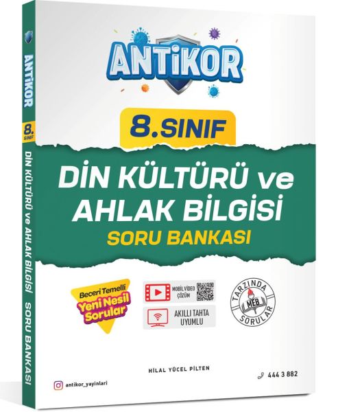 Antikor 8Sınıf Din Kültürü ve Ahlak Bilgisi Soru Bankası