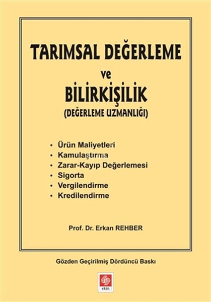 Tarımsal Değerleme ve Bilirkişilik Değerleme Uzmanlığı