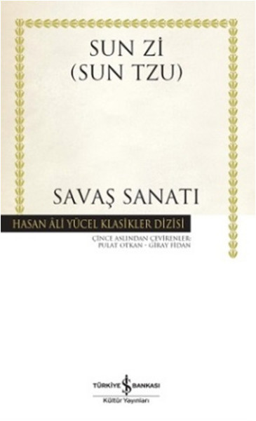 Savaş Sanatı  Hasan Ali Yücel Klasikleri Ciltli