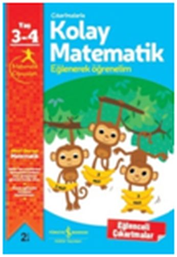 Çıkartmalarla Kolay Matematik Eğlenerek Öğrenelim 34 Yaş