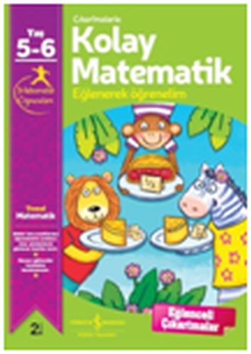 Çıkartmalarla Kolay Matematik 56 Yaş