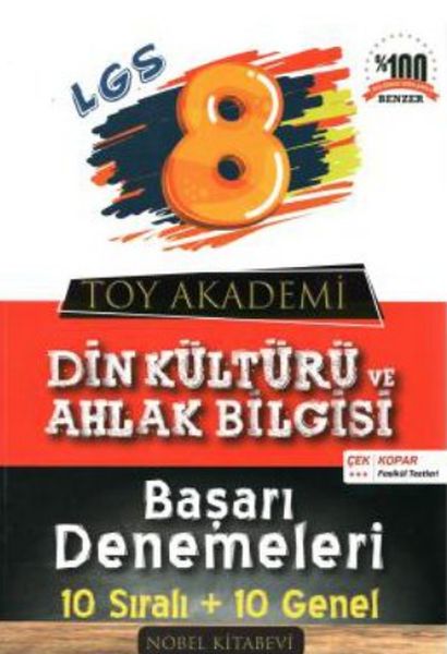 Toy Akademi 8Sınıf Din Kültürü 10 lu Deneme Yeni