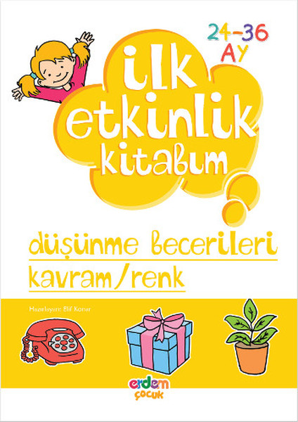 İlk Etkinlik Kitabım  Düşünme Becerileri  KavramRenk 2436
