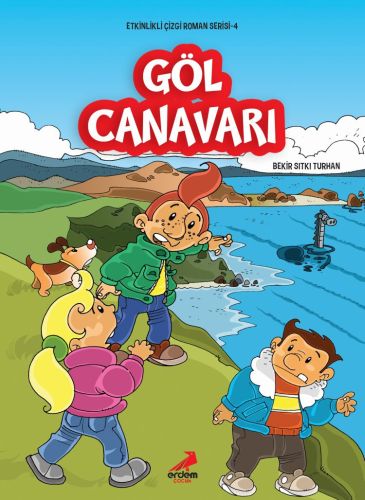 Etkinlikli Çizgi Roman Serisi 4  Göl Canavarı
