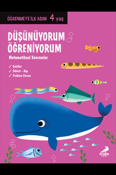 Düşünüyorum Öğreniyorum  Öğrenmeye İlk Adım 4 Yaş  Matematiksel Kavramlar