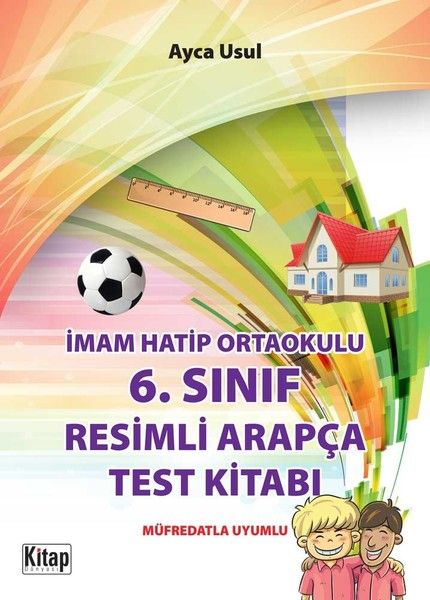 İmam Hatip Ortaokulu 6Sınıf Resimli Arapça Test Kitabı