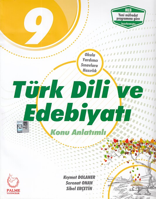 Palme 9 Sınıf Türk Dili ve Edebiyatı Konu Anlatımlı Yeni