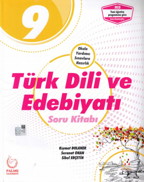 Palme 9 Sınıf Türk Dili ve Edebiyatı Soru Kitabı Yeni