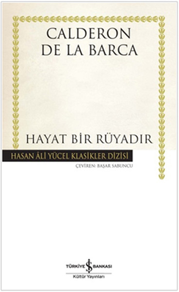 Hayat Bir Rüyadır  Hasan Ali Yücel Klasikleri Ciltli
