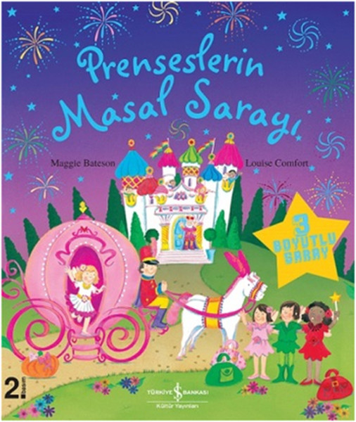 Prenseslerin Masal Sarayı  3 Boyutlu Kitap