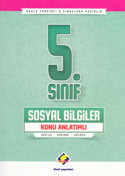 Final 5Sınıf Sosyal Bilgiler Konu Anlatımlı Yeni