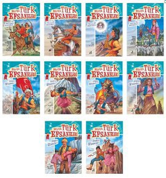 Büyük Türk Efsaneleri 10 Kitap Takım