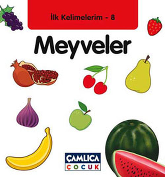 Meyveler  İlk Kelimelerim 8
