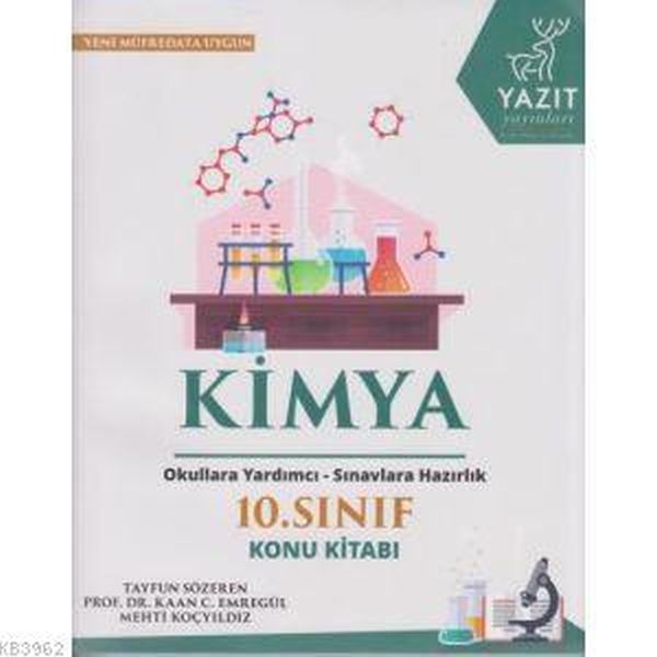 Yazıt 10 Sınıf Kimya Konu Kitabı