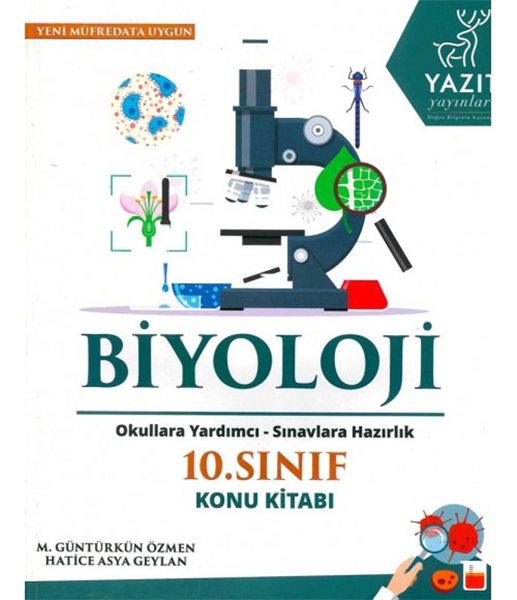 Yazıt 10 Sınıf Biyoloji Konu Kitabı Yeni