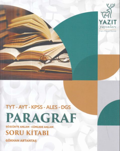 Yazıt TYT AYT KPSS ALES DGS Paragraf Soru Kitabı Yeni