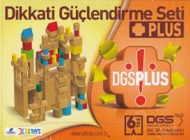 Dikkati Güçlendirme Seti Plus 6 Yaş 3 Kitap