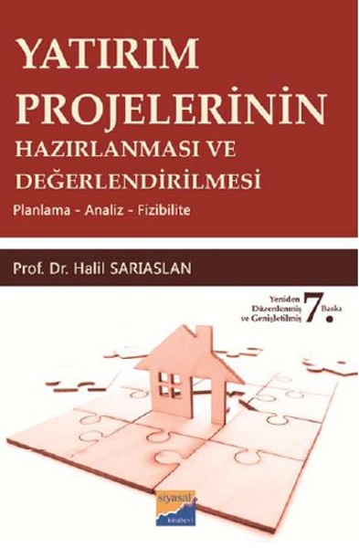 Yatırım Projelerinin Hazırlanması ve Değerlendirilmesi  Planlama  Analiz  Fizibilite