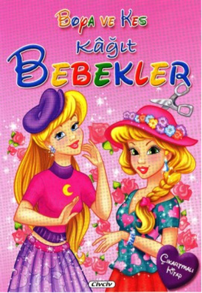 Boya Ve Kes  Kağıt Bebekler