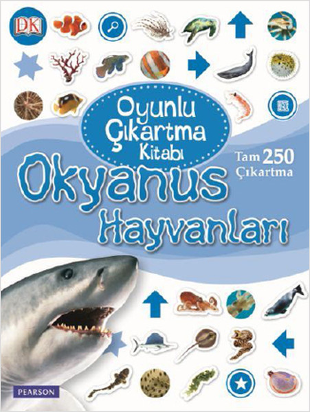 Oyunlu Çikartma Kitabi  Okyanus Hayvanlari
