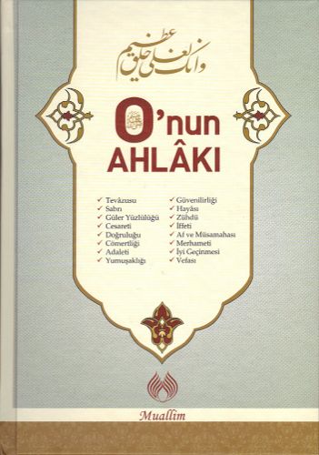 O’nun Ahlakı Ciltli