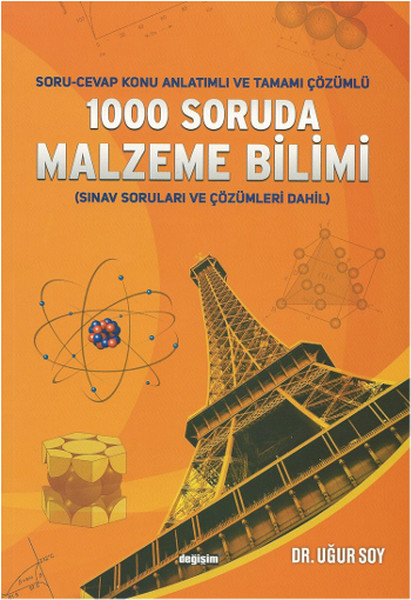 1000 Soruda Malzeme Bilimi  SoruCevap Konu Anlatımlı ve Tamamı Çözümlü