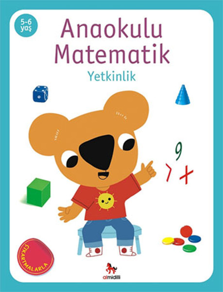 Anaokulu Matematik Yetkinlik 56 Yaş Çıkartmalarla