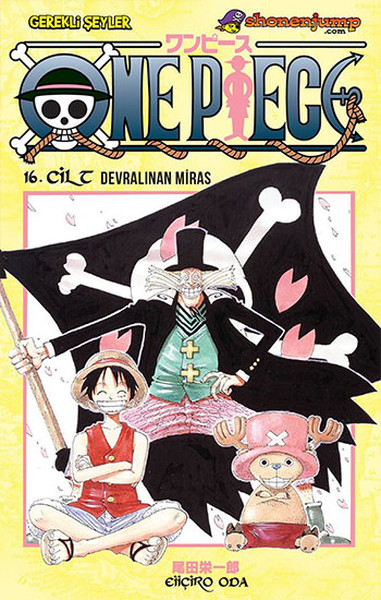 One Piece 16 Cilt  Devralınan Miras