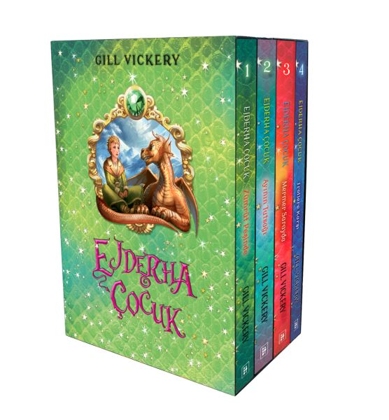 Ejderha Çocuk Serisi  Kutulu Set 4 Kitap