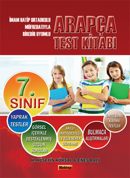 7 Sınıf Arapça Test Kitabı  İmam Hatip Lisesi Müfredatıyla Birebir Uyumlu