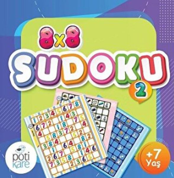 8x8 Çıkartmalı Sudoku 7+ 2