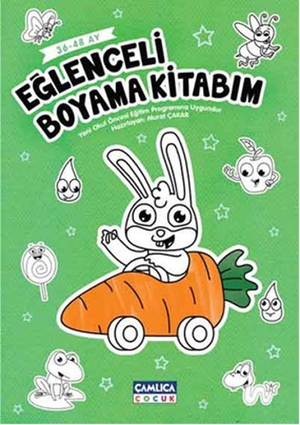 Eğlenceli Boyama Kitabım 3648 Ay