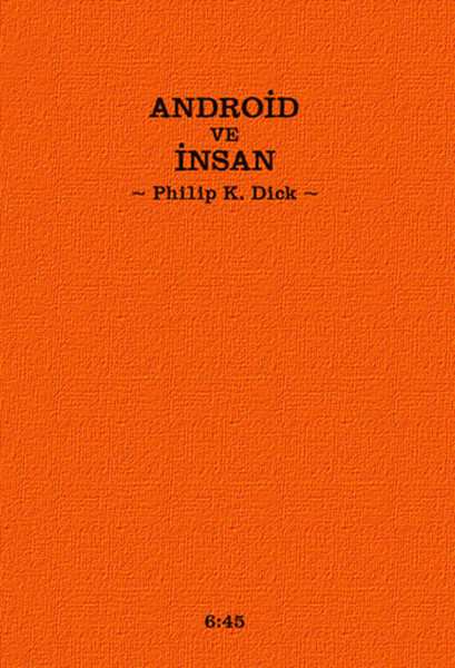 Android ve İnsan (cep boy)