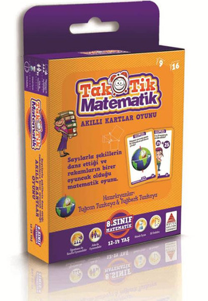 Delta Kültür 8 Sınıf Taktik Matematik Akıllı Kartlar Oyunu