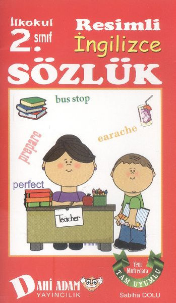 Dahi Adam 2 Sınıf Resimli İngilizce Sözlük