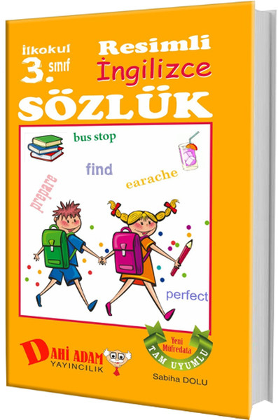 Dahi Adam 3 Sınıf Resimli İngilizce Sözlük