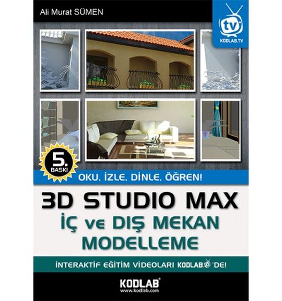 3D Studio Max İç ve Dış Mekan Modelleme  Oku İzle Dinle Öğren