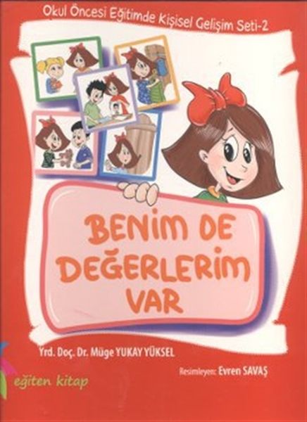 Benimde Değerlerim Var  Okul Öncesi Eğitimde Kişisel Gelişim Seti 2 Ciltli